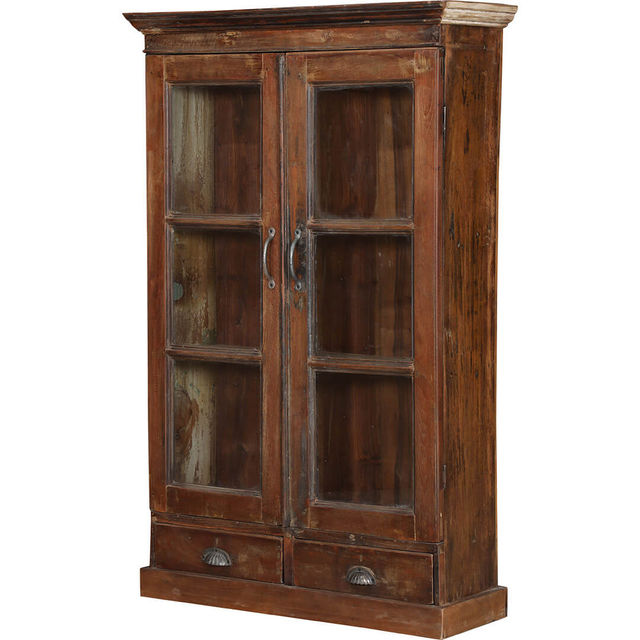 Trademark Living Smuk vitrine med glaslåger