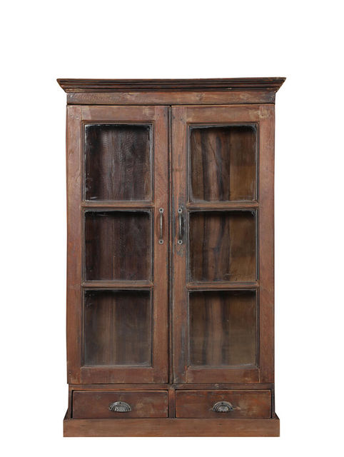 Trademark Living Smuk vitrine med glaslåger