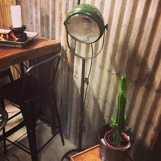 Gulvlampe - upcycling